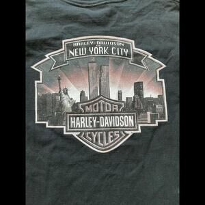 Vintage Men’s T-Shirt 3XL Harley‎ Davidson 9/11 Memorial black